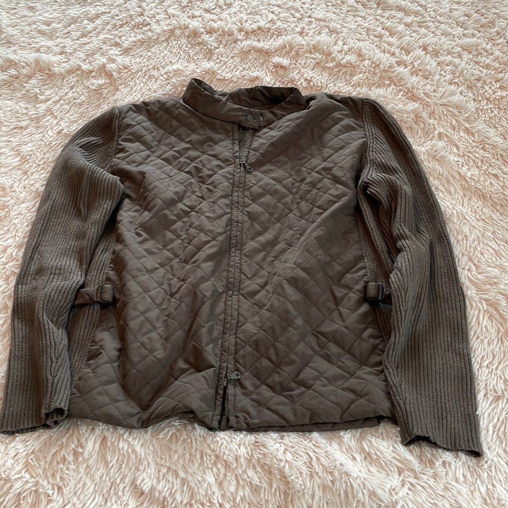 Sigrid Olsen Women’s Moto Sweater Jacket